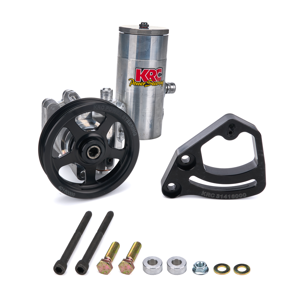 [KRCESP18020115] Krc Power Steering - Power Steering Pump Kit Sbc 4.2In 6-Rib Serp