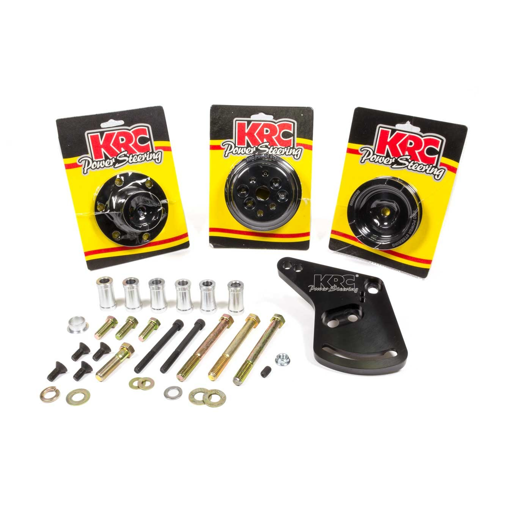 Krc Power Steering - Pulley Kit Serpentine Ford 347Sr/Jr 12% Red