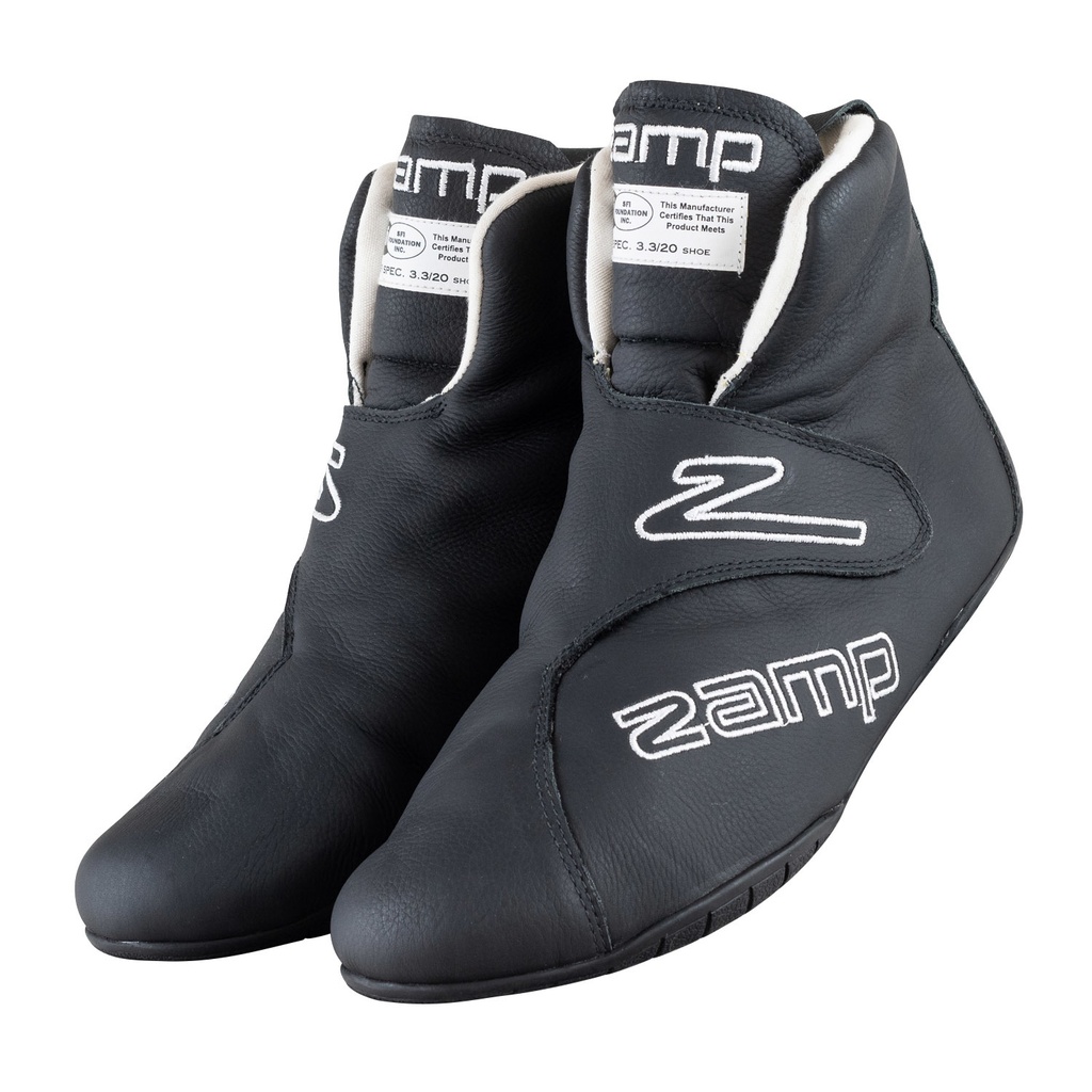 Zamp Racing - Shoe Drag Black Size 8 SFI 3.3/20