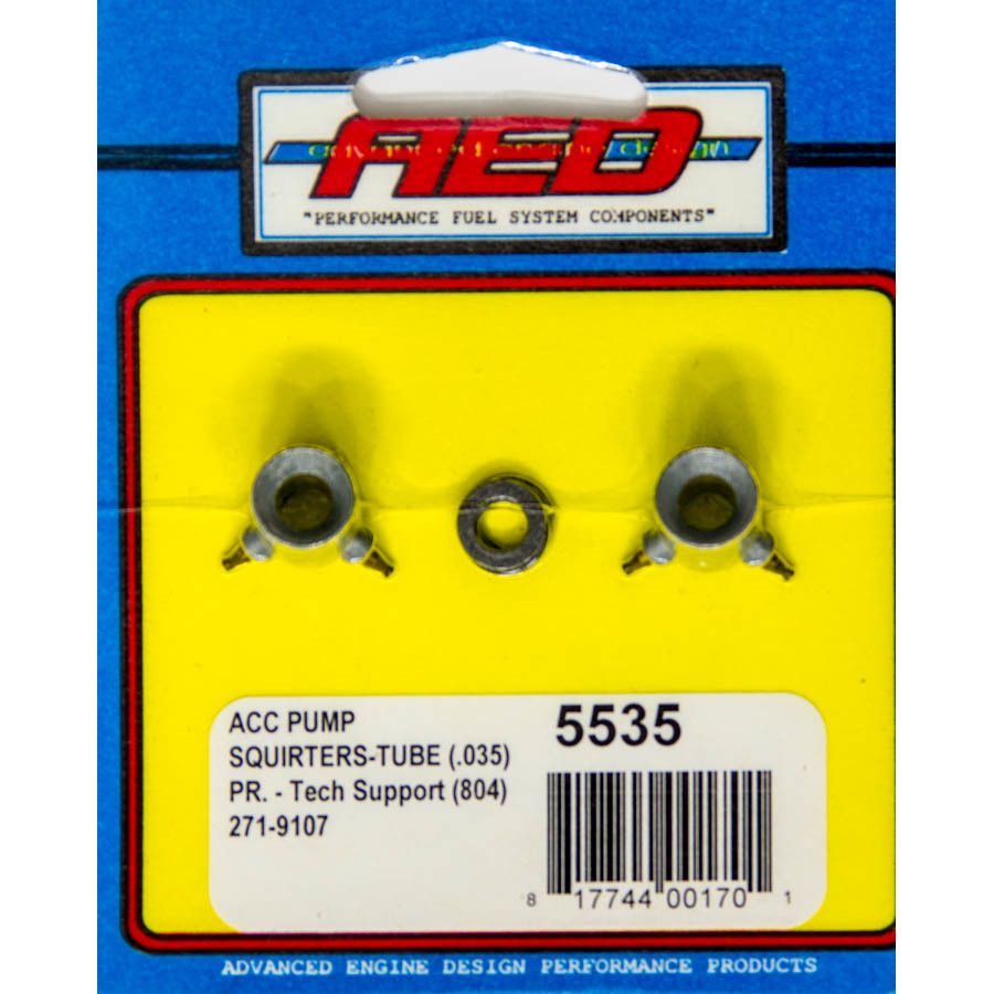 [AED5535] AED - .035in Accelerator Pump Squirters - Tube Type