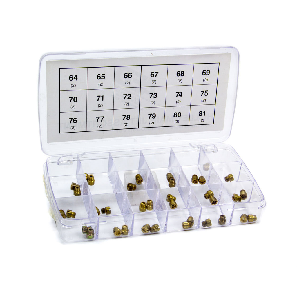 [AED6000] AED - Holley Jet Assortment (64-81)