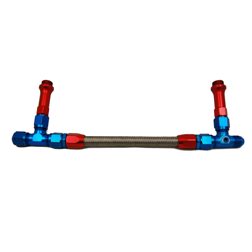 AED - Braided Fuel Line Kit - #8 Holley Carb.