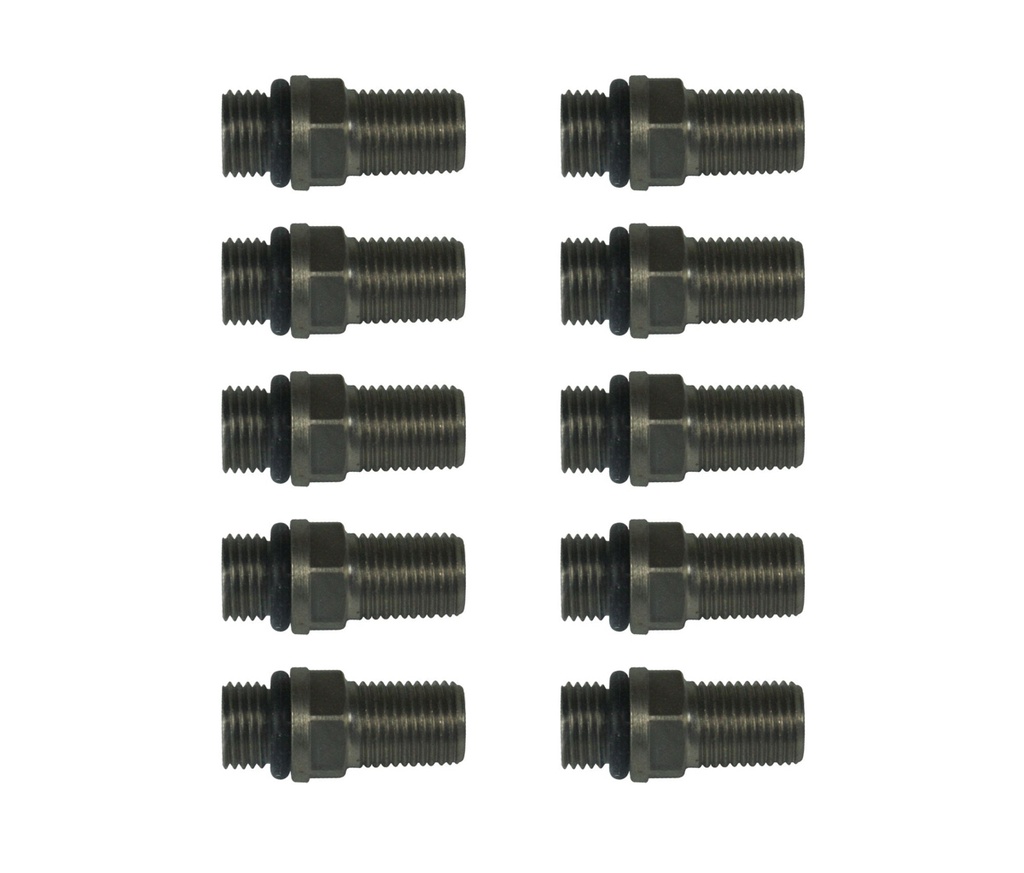 AFCO Racing - Schrader Valve 5-16-32 Stainless Steel 10 Pack