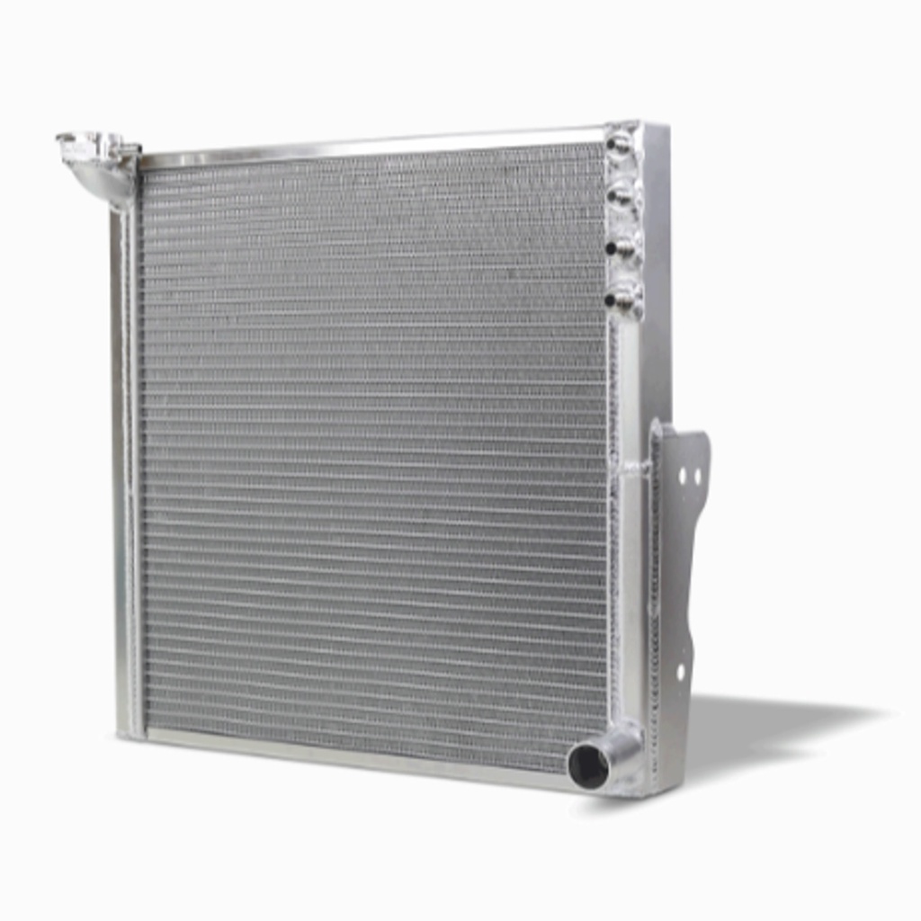 AFCO Racing - Radiator 20.5in W x 20in Tall LW Spring Dbl Pass
