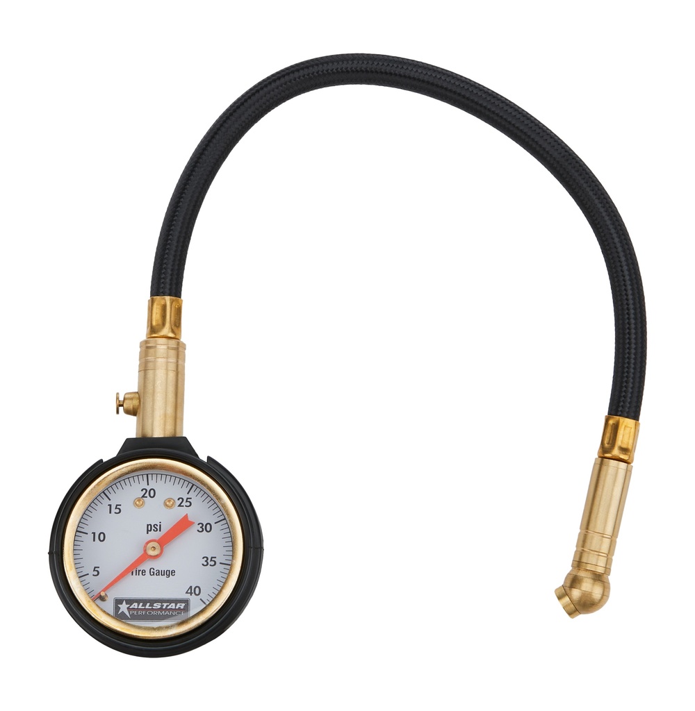 Allstar Performance - Tire Pressure Gauge 0-40 Psi