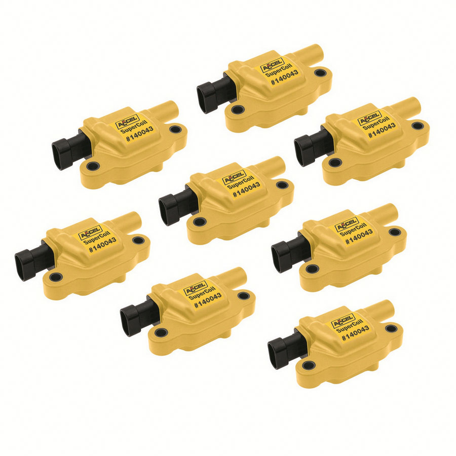 Accel - Super Coils GM LS2/LS3 LS7 8 Pack