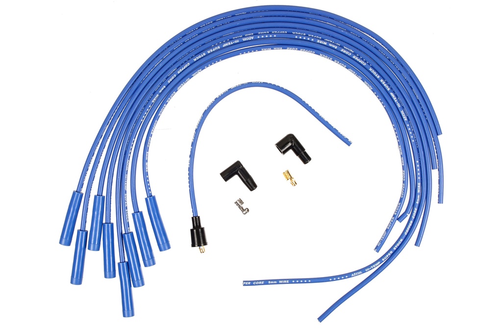 Accel - Wire Set 8mm Straight End Copper
