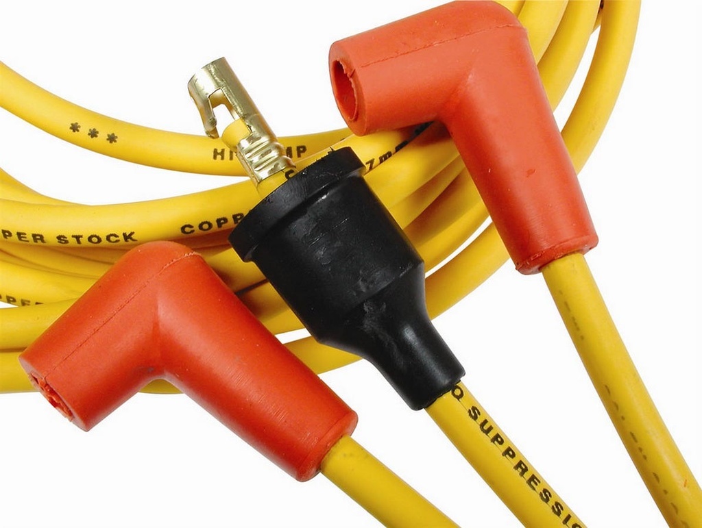 Accel - Wire Set 8mm 90 Degree End Copper