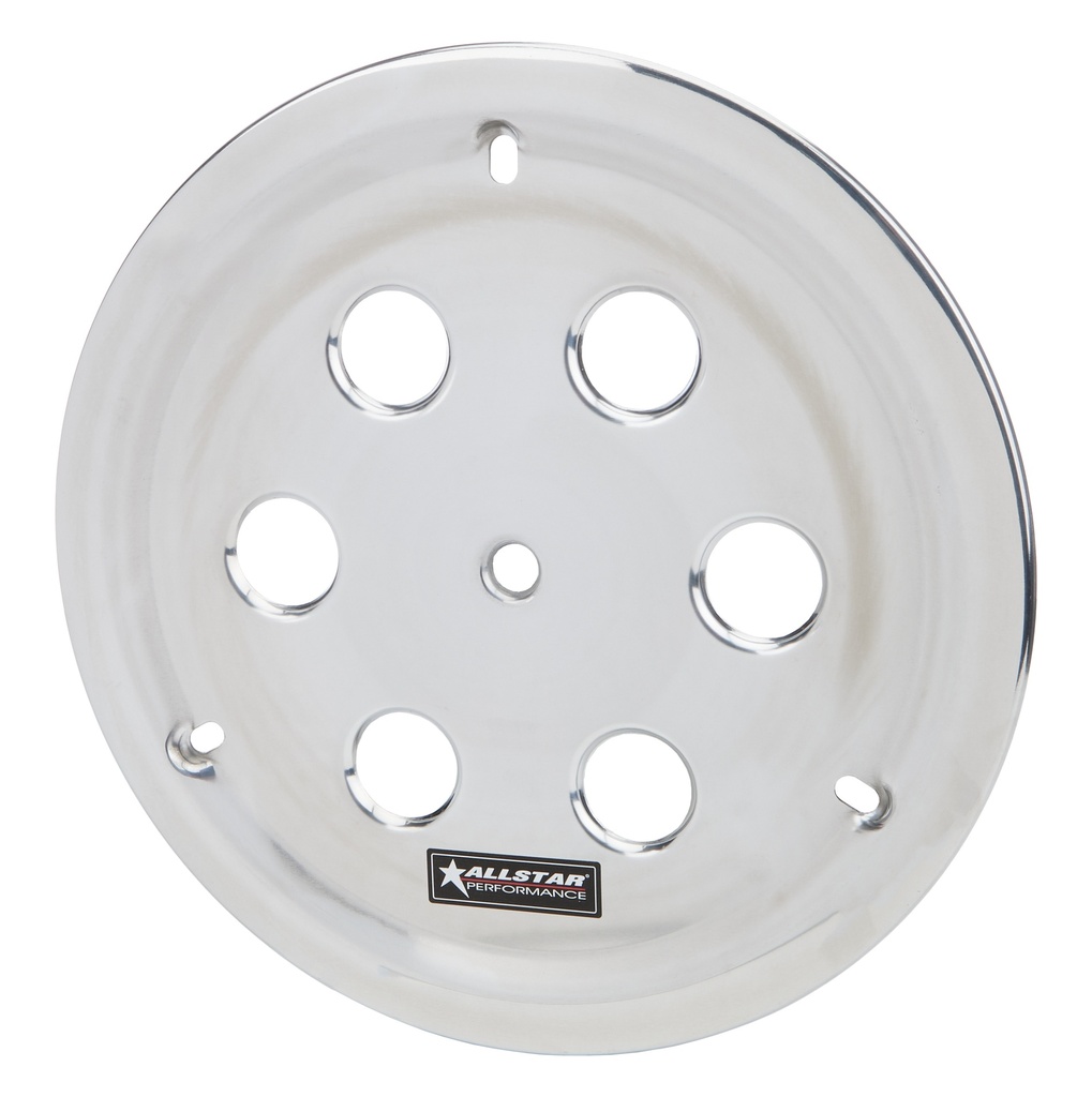Allstar Performance - Aluminum Wheel Cover Weld Multi Hole Polished