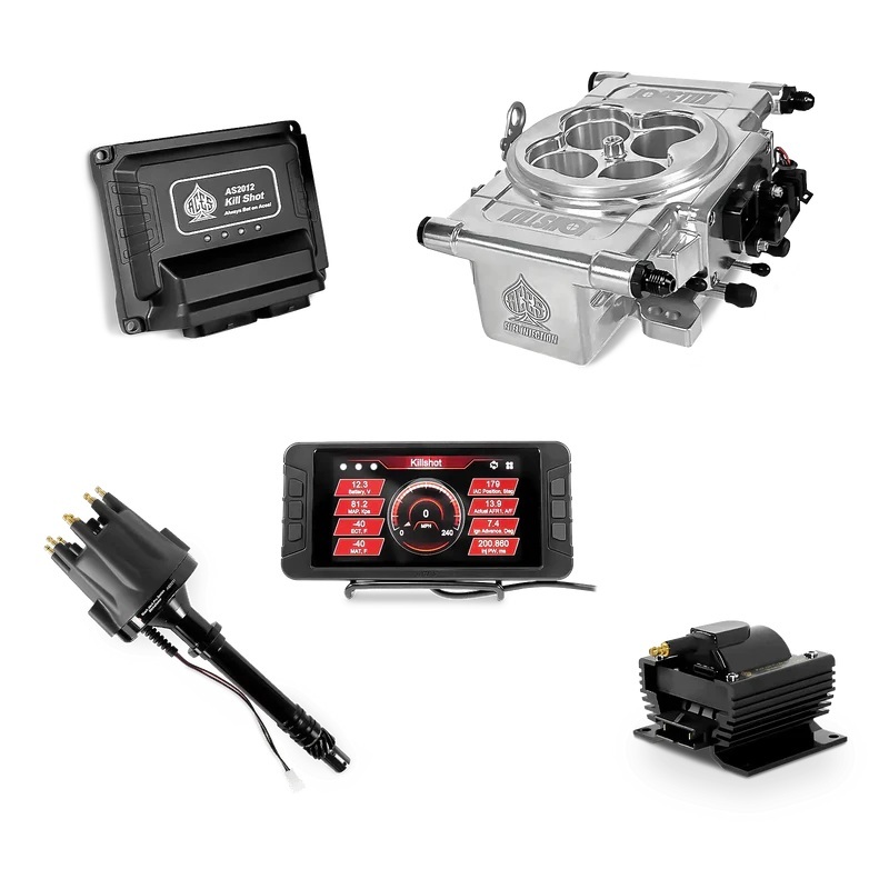 Aces EFI - Killshot EFI Top End Kit Polished SBC/BBC