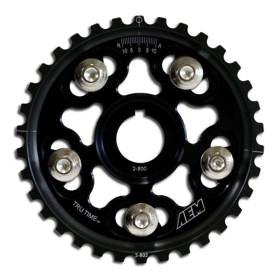 Aem Electronics - Adjustable Cam Gear Black