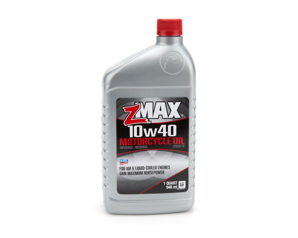 Zmax - Motorcycle Oil 10w40 32oz. Bottle