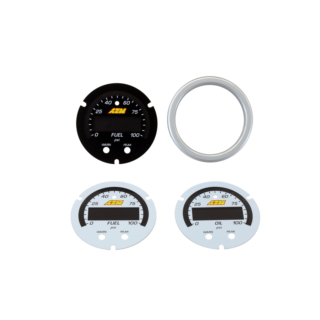 Aem Electronics - X-Series Pressure Gauge 0-100psi