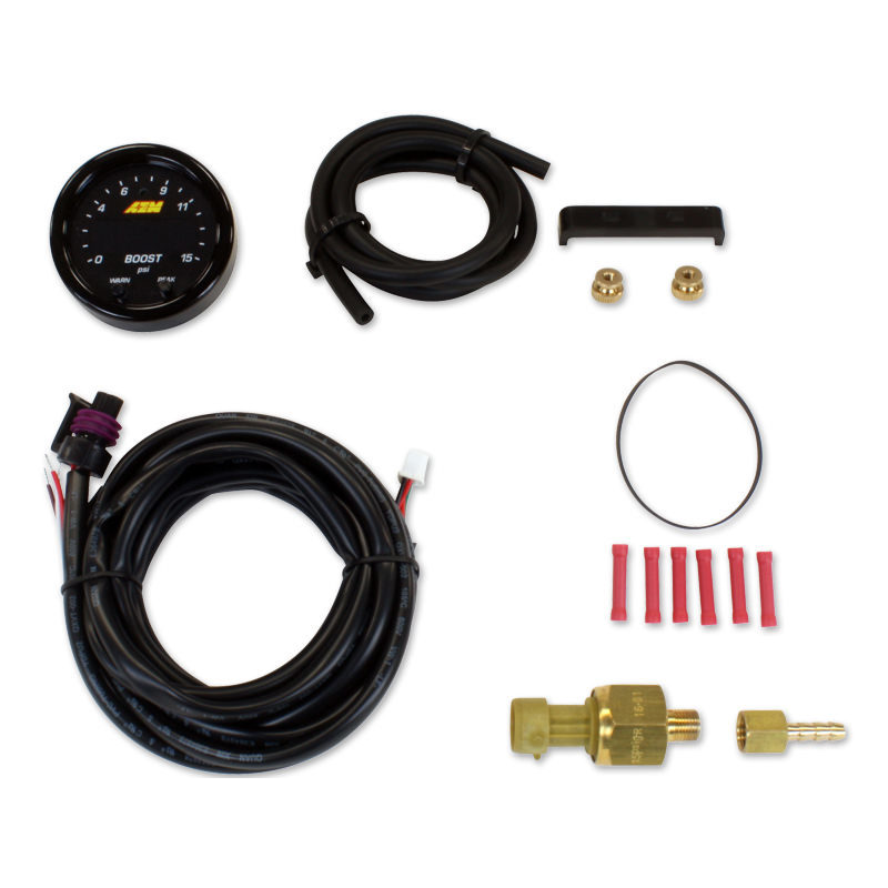 Aem Electronics - X-Series Pressure Gauge 0-15psi