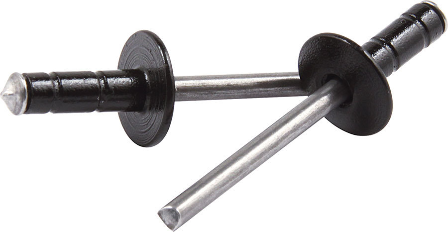 Allstar Performance - Med Hd Rivet Black 250pk Multi Grip