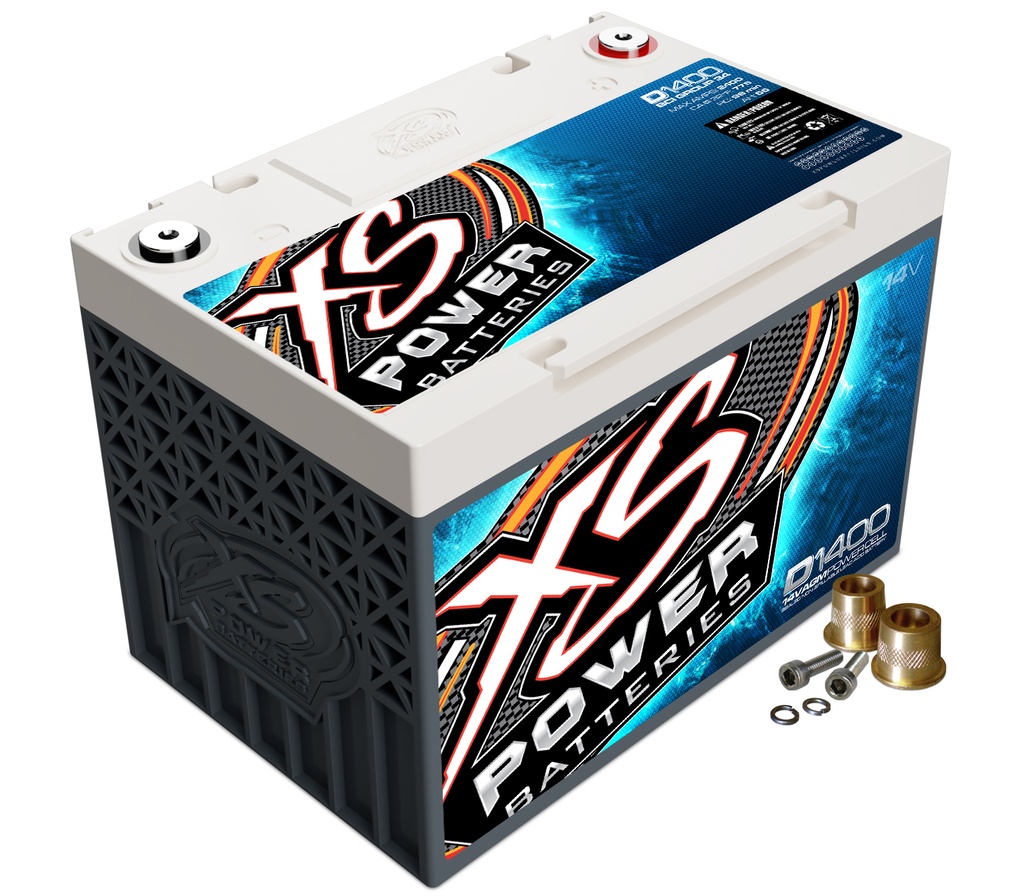 Xs Power Battery - Agm Battery 14v 2 Post