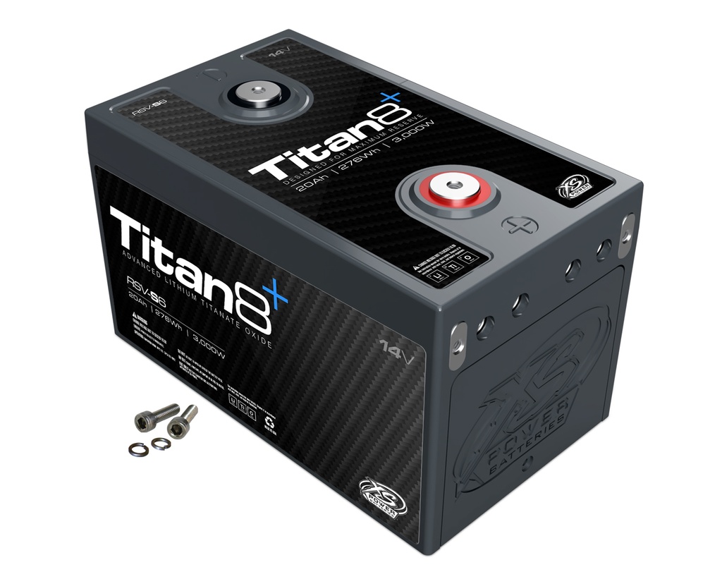 Xs Power Battery - Titan8 Lithium Battery 14-Volt