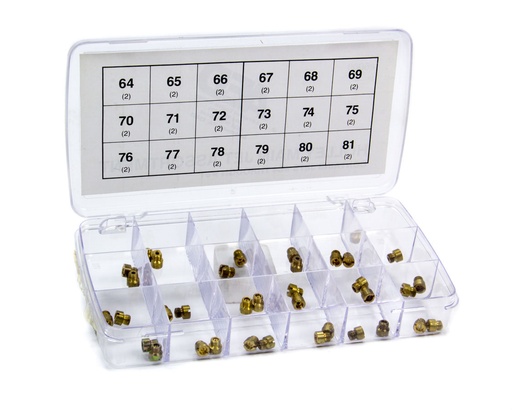[AED6000] AED - Holley Jet Assortment (64-81)