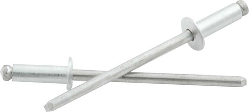 [ALL18190] Allstar Performance - 1/8in Alum Rivet Silver 500Pk 1/8in-1/4in