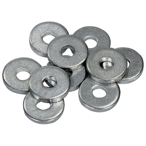 [ALL18200] Allstar Performance - 1/8in Back Up Washers 500Pk Aluminum