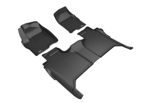 [M3DL1GM02501509] 3D Maxpider - Gm P/U 1500 19- Kagu Floor Liner 1&2 Rows Blk
