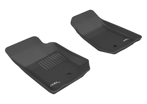 [M3DL1JP00311509] 3d Maxpider - Jeep Wrangler 07-13 Kagu Floor Liner 1st Row Blk