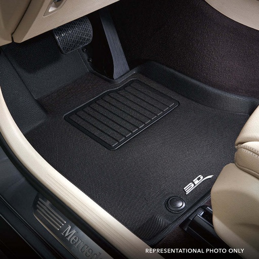 [M3DL1JP02711509] 3D Maxpider - 22- Jeep Grand Cherokee Front Floor Liner Black