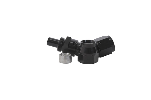 [AFS15354] 8An 45-Degree PTFE Hose Black - Aeromotive