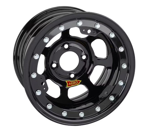 [ARW33-174530X] Aero Race Wheels - Wheel 13x7 3in 4.50in BC Black Light Weight