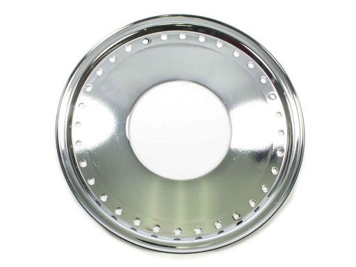 [ARW54-500000] Aero Race Wheels - Mud Buster 1pc Ring And Cover Chrome