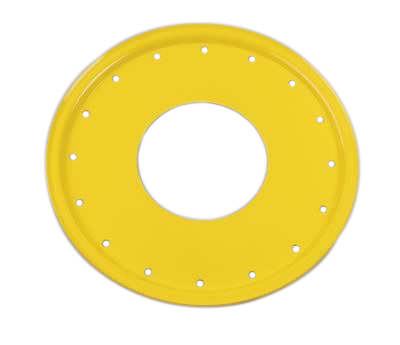 [ARW54-500001] Aero Race Wheels - Mud Buster 1pc Ring And Cover Yellow