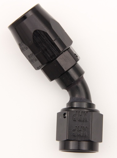 [XRP204516BB] Xrp-Xtreme Racing Prod. - #16 45 Deg Dbl Swivel Hose End Black