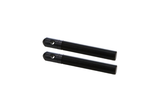 [ALL18499] Allstar Performance - Alum Hood Pins 1/2in W/ 3/16in Hole 2pk Black