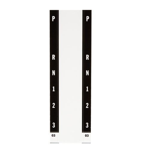 [WIN6018-03] Winters - Decal Strip Turbo 350 & 400 Reverse Pattern