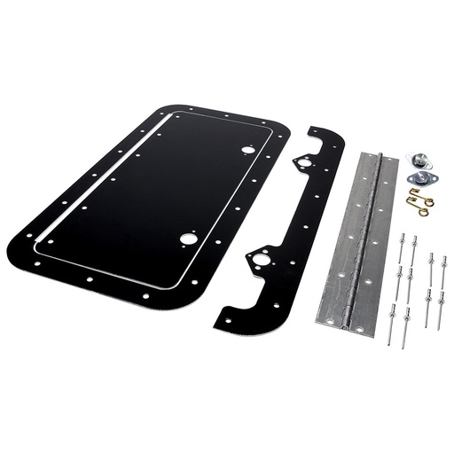 [ALL18542] Allstar Performance - Access Panel Kit Black 6in x 14in
