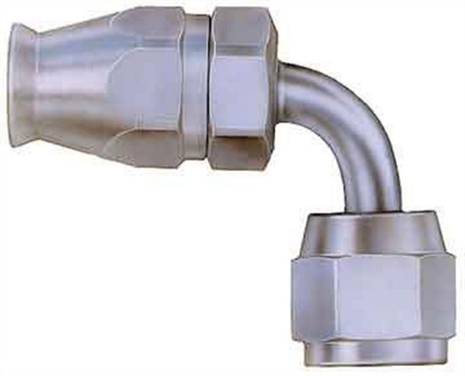 [AERFBM1122] Aeroquip - #6 90 Deg Steel Swivel Fitting Teflon