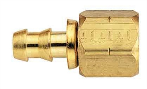 [AERFBM1232] Aeroquip - Brass Fitting -6an Socketless