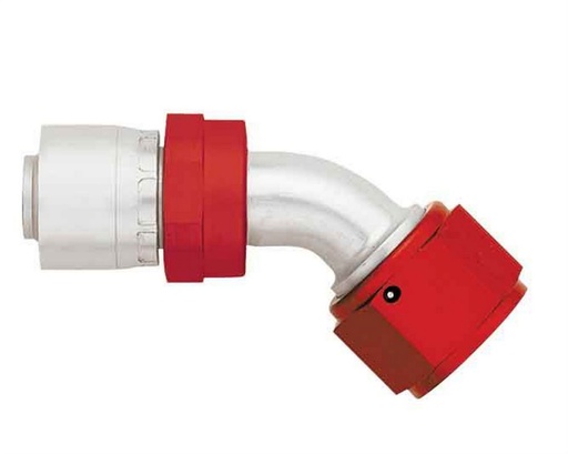 [AERFBM4121] Aeroquip - #4 45 Deg Crimp Fitting