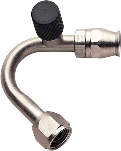 [AERFCE1893] Aeroquip - 135 Degree -8 Hose End W/Charge Port