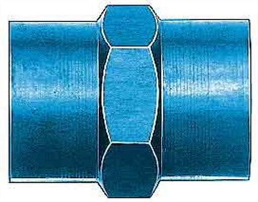 [AERFCM2129] Aeroquip - 1/8in Alum Pipe Coupler