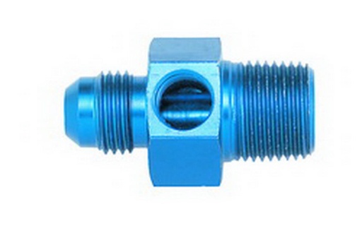 [AERFCM2279] Aeroquip - #8 To 3/8in NPT Str Adpt W/ 1/8in NPT Port