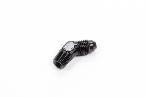 [AERFCM5021] Aeroquip - 45 Deg Alum #4 Flare 1/8 In Black