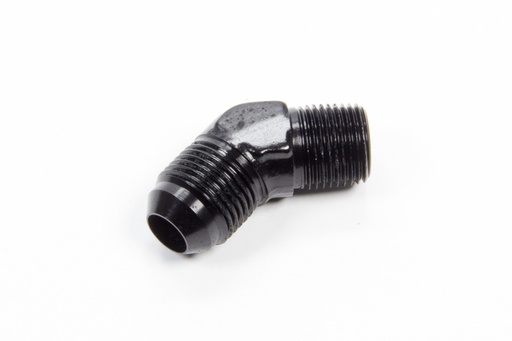 [AERFCM5023] Aeroquip - 45 Deg Alum #8 to 3/8npt Fitting Black