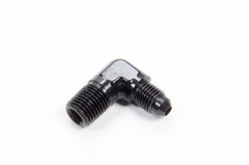 [AERFCM5032] Aeroquip - 90 Deg Alum #4 Flare 1/4 In Black