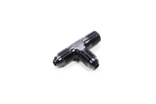 [AERFCM5124] Aeroquip - Alum Run Tee #4 Flare 1/8in Black