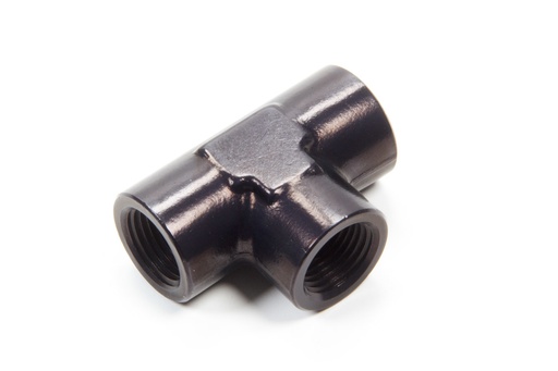 [AERFCM5152] Aeroquip - Alum Female Pipe Tee 3/8in Black