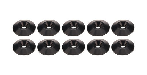 [ALL18661] Allstar Performance - Countersunk Washer Black #10 10pk