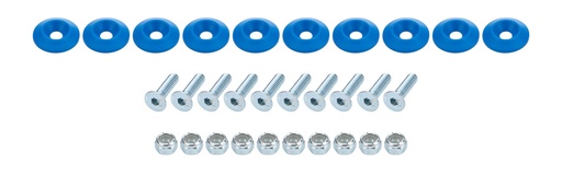 [ALL18683] Allstar Performance - Countersunk Bolt Kit Blue 10pk