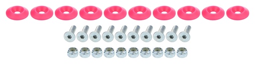 [ALL18686] Allstar Performance - Countersunk Bolt Kit Pink 10pk