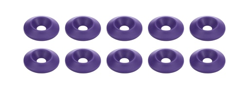 [ALL18697] Allstar Performance - Countersunk Washer Purple 10pk